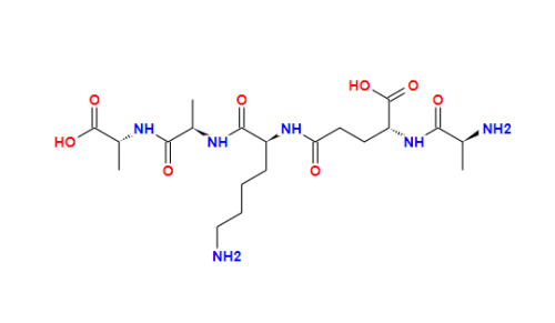ALA-D-GAMMA-GLU-LYS-D-ALA-D-ALA CAS: 2614-55-3