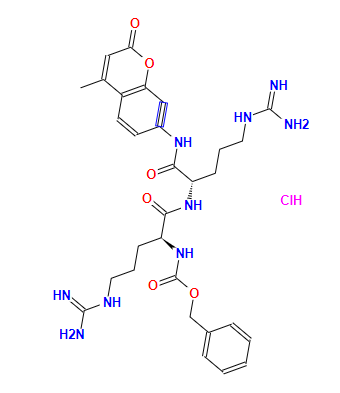 GK2545 Z-Arg-Arg-7-amido-4-methylcoumarin hydrochloride CAS: 136132-67-7