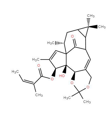 Ingenol-5-20-acetonide-3-O-angelate CAS: 87980-68-5