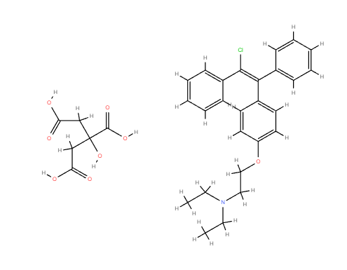Enclomiphene citrate CAS: 7599-79-3