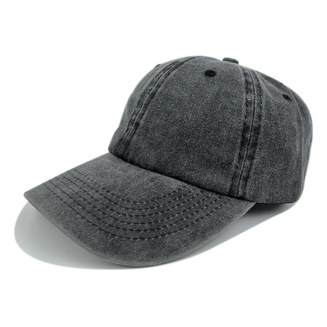 OEM LOGO Washed Cotton Baseball Caps For Women