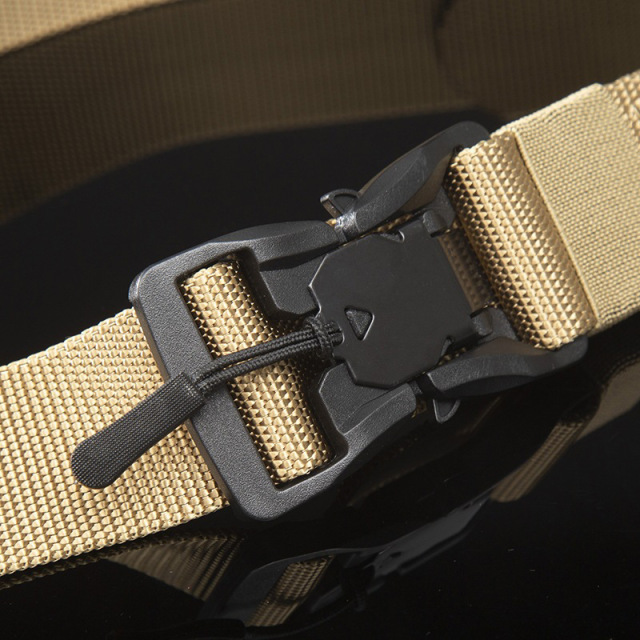 NEW STYLE Quick Release Magnetic Buckle Performance Stretch Belts - Nylon Elastic Webbing Belt For Men