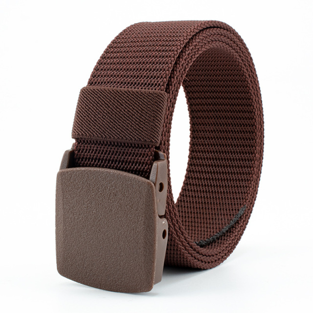 Cheap Price Plastic Buckle Military Tactical Belts - Adjustable Webbing Belts For Men Women