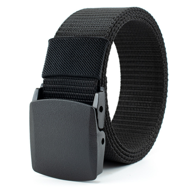 Cheap Price Plastic Buckle Military Tactical Belts - Adjustable Webbing Belts For Men Women