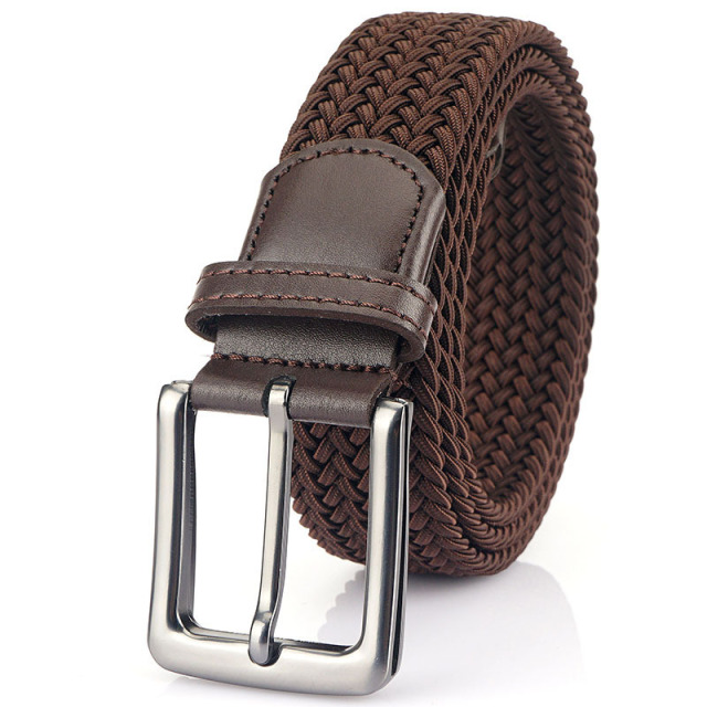High Quality Performance Webbing Braided Golf Belts - Men's Woven Stretch Golf Belt