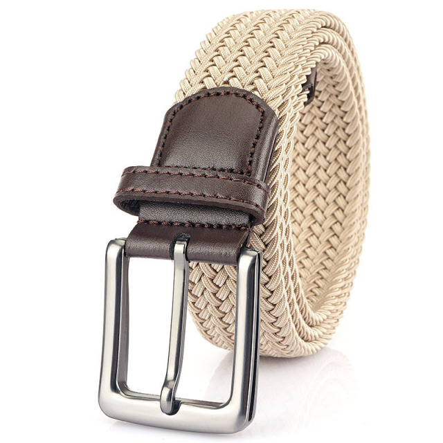High Quality Performance Webbing Braided Golf Belts - Men's Woven Stretch Golf Belt