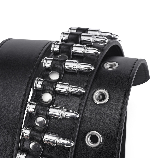 Western Style Bullet Studded Belts Y2K - Metal Punk Rock Rivet Belt For Mon Women