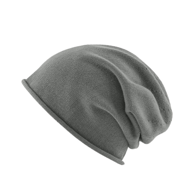 Factory Wholesale Trendy Soft Cotton Slouchy Beanie For Women Lightweight Beanie Caps