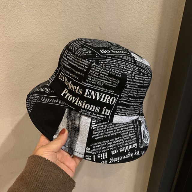 Funny Colorful Graffiti Printing Bucket Hat - Packable Sun Shade Fisherman Hat For Men Women
