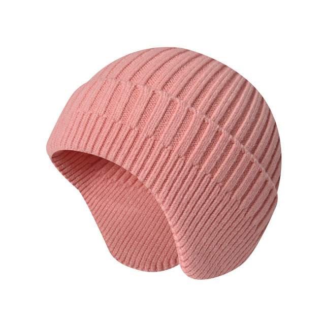 Windproof Knit Beanie Hat With Ear Flaps For Men And Women