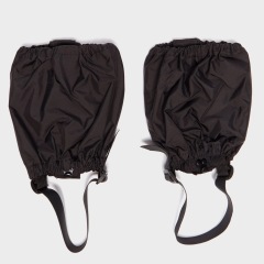 Nylon Waterproof Hiking Ankle Gaiters , Black