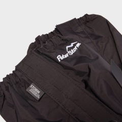 Nylon Waterproof Hiking Ankle Gaiters , Black