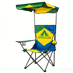 MSOD-9203 Portable Camping Chair with Canopy - Folding Chair with Canopy， Canopy Chair for Camping, Fishing, Beach