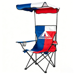 MSOD-9203 Portable Camping Chair with Canopy - Folding Chair with Canopy， Canopy Chair for Camping, Fishing, Beach