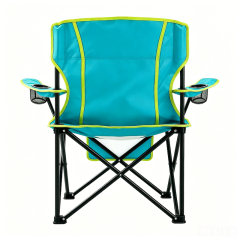MSOD-9206 Camping Chair Portable Outdoor Chair with Side Pocket for Camping, Fishing, Beach