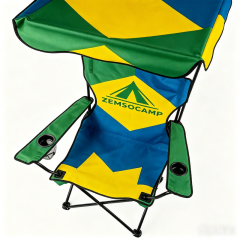 MSOD-9203 Portable Camping Chair with Canopy - Folding Chair with Canopy， Canopy Chair for Camping, Fishing, Beach