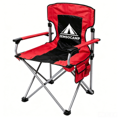 MSOD-9205 Heavy Duty Camping Chair Portable with Side Pocket for Beach,Fishing,Trip,Picnic,Lawn,Concert Outdoor Foldable Camp Chairs
