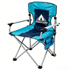 MSOD-9205 Heavy Duty Camping Chair Portable with Side Pocket for Beach,Fishing,Trip,Picnic,Lawn,Concert Outdoor Foldable Camp Chairs