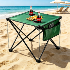 MSOD-8201 Portable Camping Table, Ultralight Folding Beach Table with Carry Bag for Outdoor Cooking, Picnic, Camp, Boat, Travel