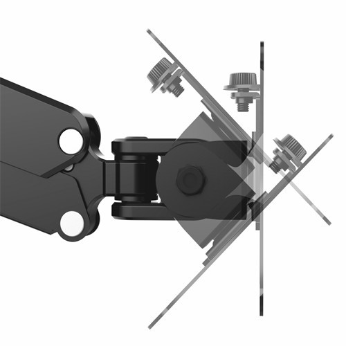 UDT22-C024 Heavy Duty Gas spring monitor desk mount