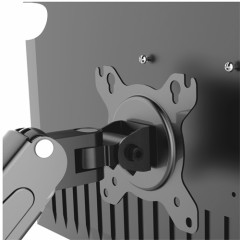UDT21-C024 Mechanical spring monitor desk mount