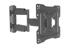 UPA50-223 Elegant Slim Full-motion Curved & Flat Panel TV Wall Mount For most 13"-42" curved & flat panel TVs