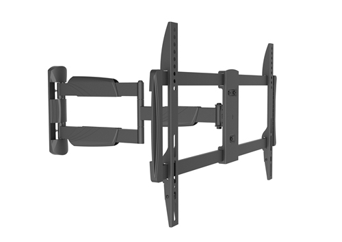 UPA50-463L Elegant Slim Full-motion Curved & Flat Panel TV Wall Mount For most 26"-55" curved & flat panel TVs