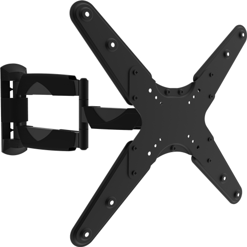 UPA39-443 Elegant Slim Full-motion Curved &amp; Flat Panel TV Wall Mount For most 26"-55" curved &amp; flat panel TVs