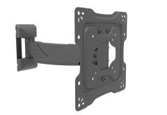 UPA50-221 Elegant Slim Full-motion Curved & Flat Panel TV Wall Mount For most 13"-42" curved & flat panel TVs