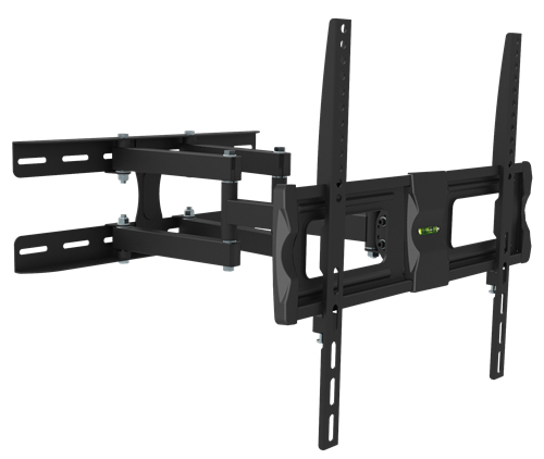 PLA09-446P Super economy Articulating Flat Panel TV Wall Mount For most 26"-55" curved &amp; flat panel TVs