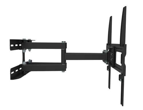 PLA09-466 Super economy Articulating Flat Panel TV Wall Mount For most 37"-70" curved & flat panel TVs