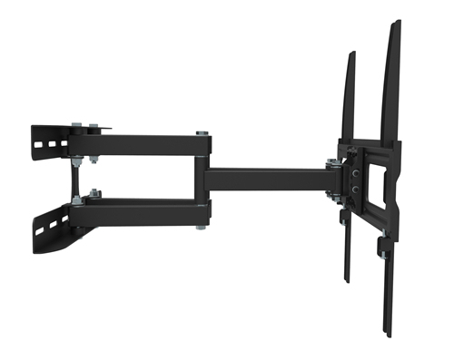 PLA09-466 Super economy Articulating Flat Panel TV Wall Mount For most 37"-70" curved & flat panel TVs