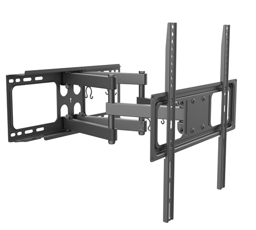 UPA52-446Z Elegant Slim Full-motion Curved &amp; Flat Panel TV Wall Mount For most 26"-55" curved &amp; flat panel TVs