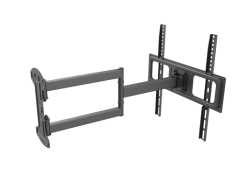 UPA52-443WL Elegant Slim Full-motion Curved & Flat Panel TV Wall Mount For most 26"-55" curved & flat panel TVs