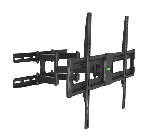 PLA09-466P Super economy Articulating Flat Panel TV Wall Mount For most 37"-70" curved &amp; flat panel TVs