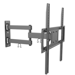UPA52-443Z Elegant Slim Full-motion Curved & Flat Panel TV Wall Mount For most 26"-55" curved & flat panel TVs