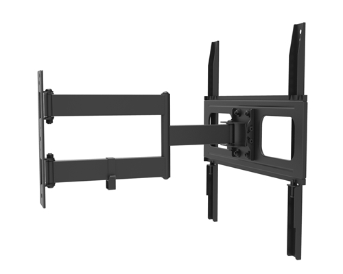 UPA36-443 Standard Solid Articulating Curved & Flat Panel TV Wall Mount For most 26"-55" curved & flat panel TVs