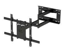 UPA40-463L Standard Solid Articulating Curved & Flat Panel TV Wall Mount For most 37"-70" curved & flat panel TVs