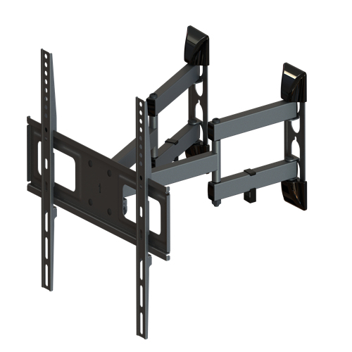 UPA37-446C Elegant Slim Full-motion Curved &amp; Flat Panel TV Wall Mount For most 26&quot;-55&quot; curved &amp; flat panel TVs