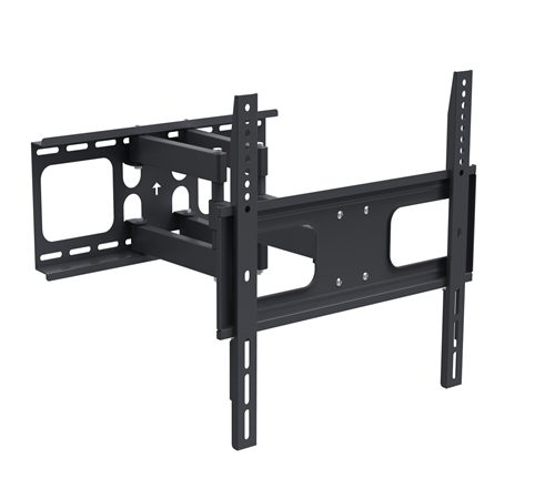 UPA36-446 Standard Solid Articulating Curved &amp; Flat Panel TV Wall Mount For most 26"-55" curved &amp; flat panel TVs