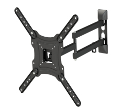 PLA20-443L Super economy Articulating Flat Panel TV Wall Mount For most 13"-55" curved & flat panel TVs