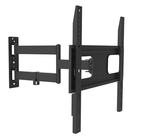 UPA36-443 Standard Solid Articulating Curved &amp; Flat Panel TV Wall Mount For most 26"-55" curved &amp; flat panel TVs