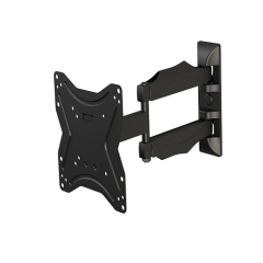 PLA19-223 Classic Heavy-duty Full-motion Curved & Flat Panel TV Wall Mount For most 13"-42" curved & flat panel TVs