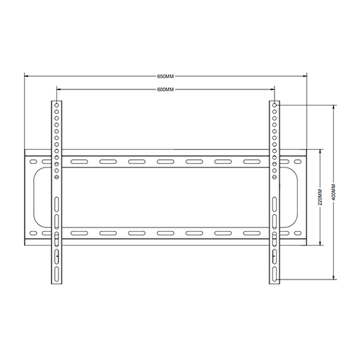 PLN07-46F Super Economy Fixed TV Wall Mount For most 37"-70" LED, LCD Flat Panel TVs