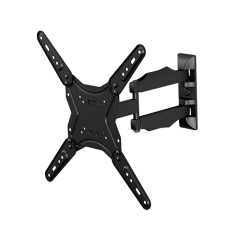 PLA19-443 Classic Heavy-duty Full-motion Curved & Flat Panel TV Wall Mount For most 26"-55" curved & flat panel TVs
