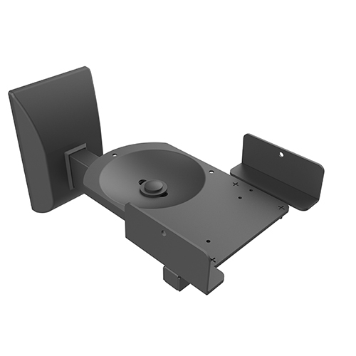 SB-02 Adjustable Satellite Speaker Wall Mount Fits satellite speaker with single/dual threaded insert