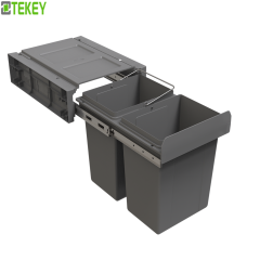 Tekey 300mm Cabinet garbage can kitchen trash can plastic bin