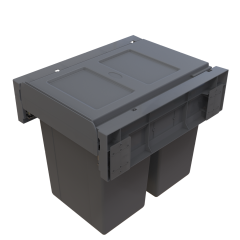 Tekey 300mm Cabinet garbage can kitchen trash can plastic bin