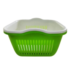 Tekey 450 / 600mm largura deslizante puxar fora roupas armazenamento cesta de lavandaria lavandaria hamper extensão completa escondido puxar fora lavar lavandaria hampers armazenamento