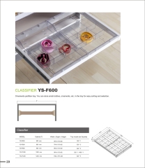 Tekey weich schließen ausdehnbare Schublade Organizer Acryl Serving Tray ziehen Schublade Tray Kleiderschrank Zubehör ziehen Schrank Organizer Ornamente Partition Tray